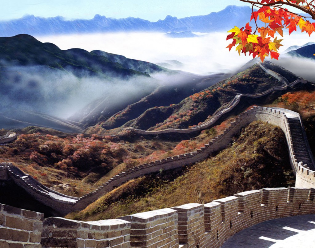 великая китайская стена фото